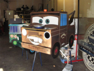 Custom signage and 3D creations for promotional campaigns