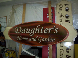 Outdoor durable signage for businesses storefronts