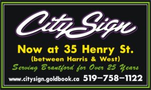City Sign business card