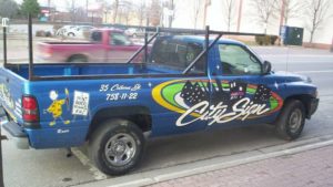 Car decal vinyl printing for automobiles and corporate vehicles