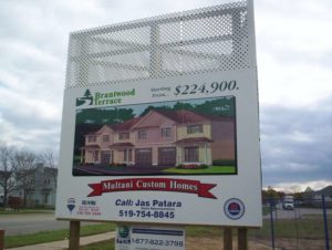 Board signage for outdoors, Large Size Signs